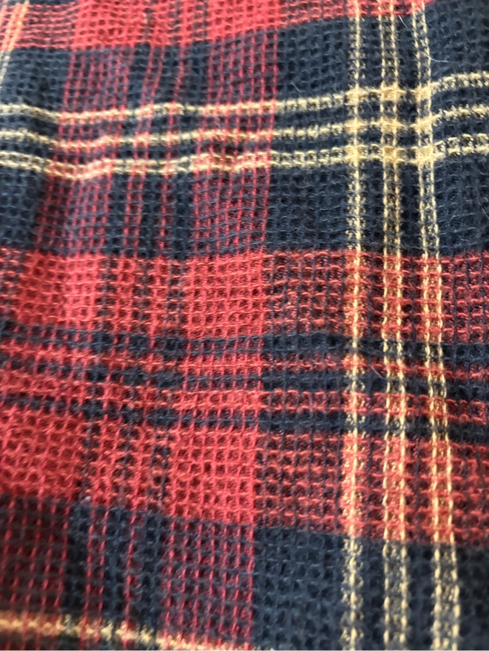 Woolrich Red and Black Plaid Wool Shirt Jacket - Picture 3 of 4